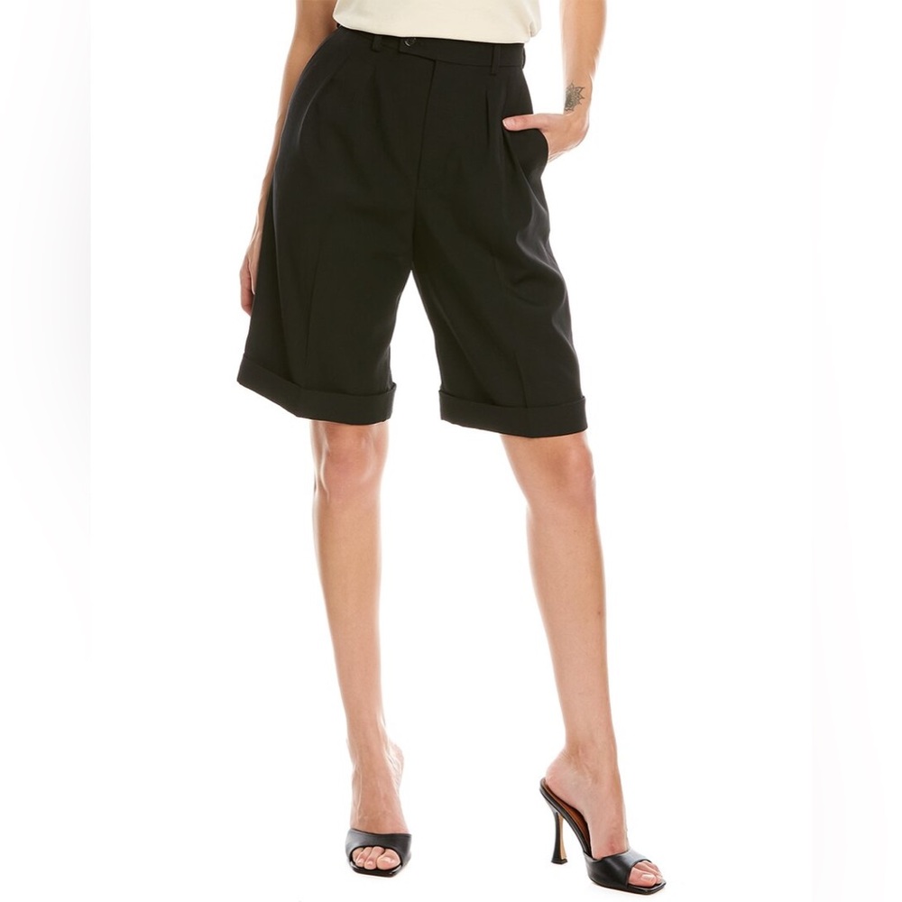 SAINT LAURENT Wool Knee Length Shorts
